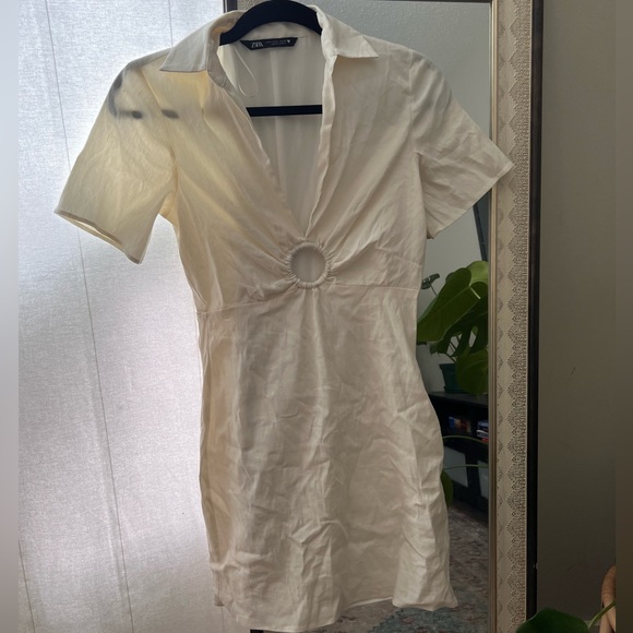 ZARA Linen Dress - Picture 2 of 4